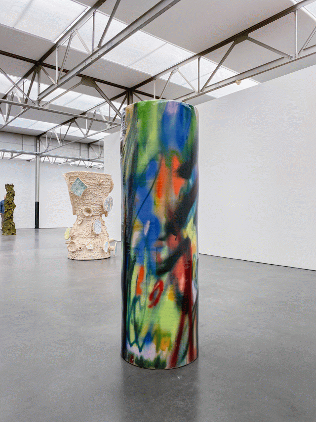 column black opal, 2018 – 180 × 59 cm