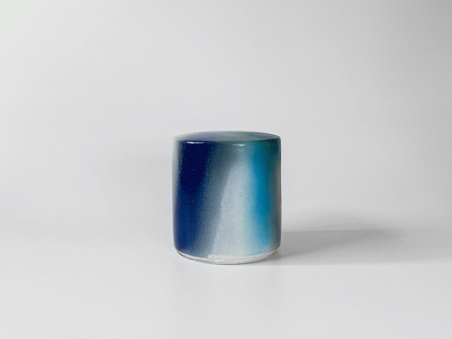 c-small blue grey yellow, 2018 – 12,5 × 11,3 cm