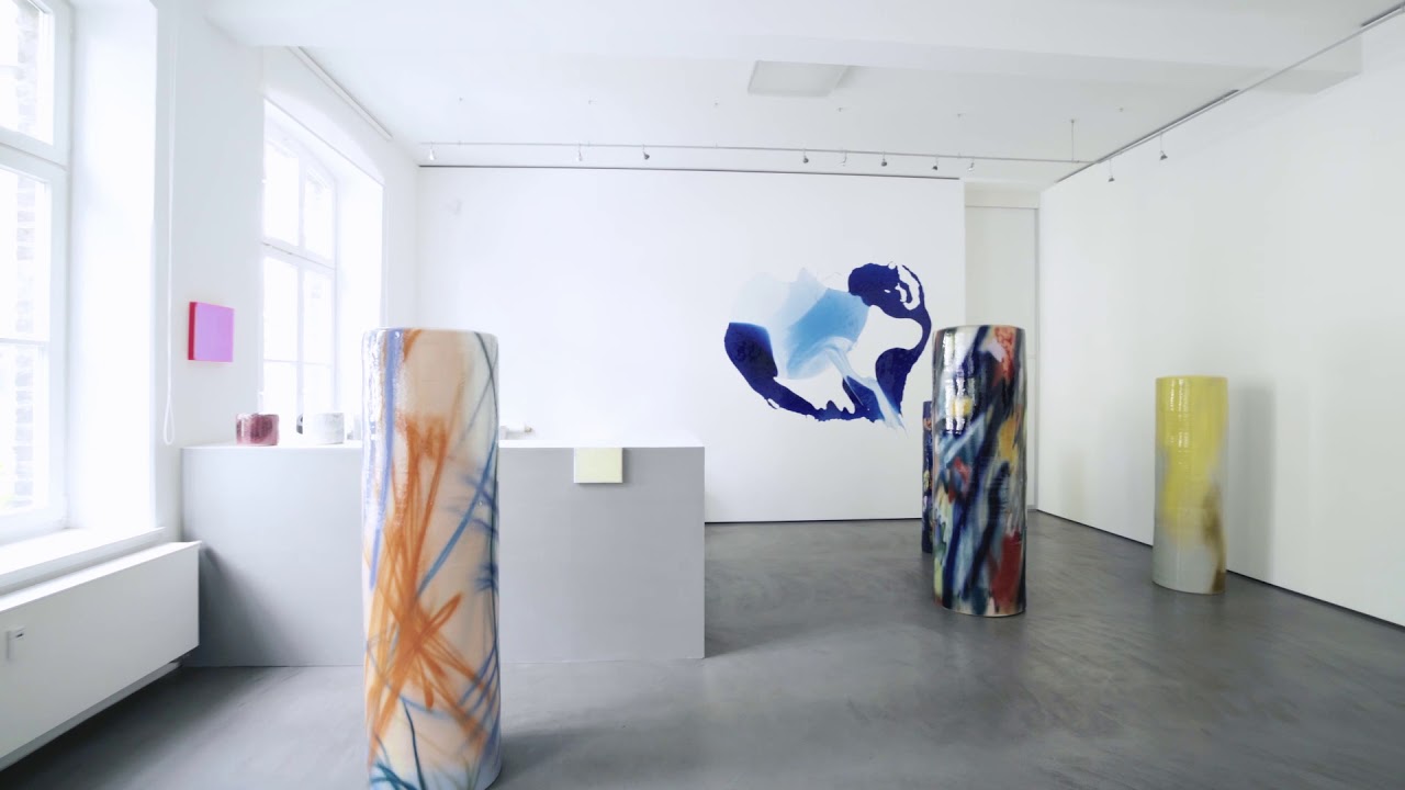 Ausstellungsrundgang STEFANIE BREHM & HILDEGARD ELMA feel color in der Galerie Judith Andreae